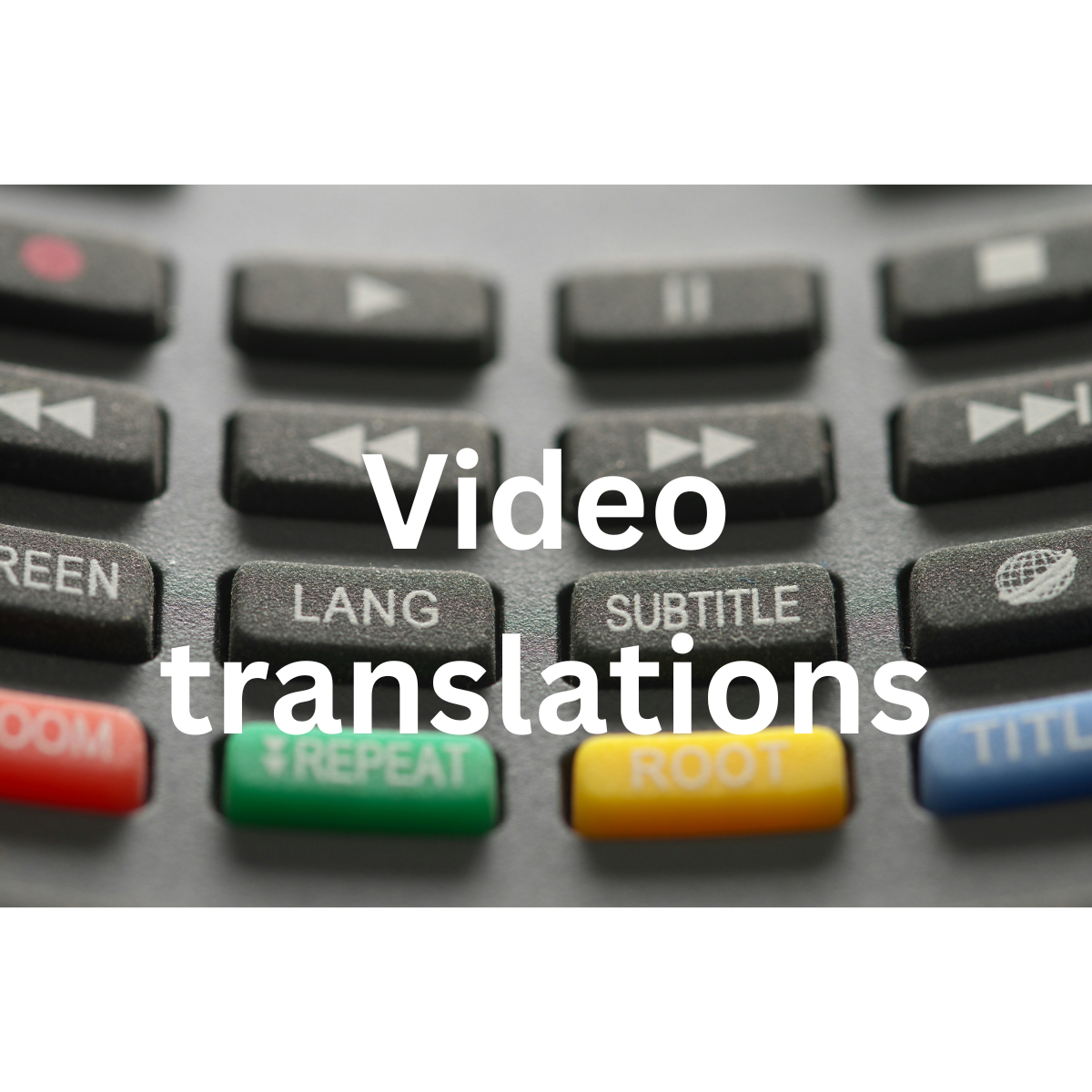 Video translation